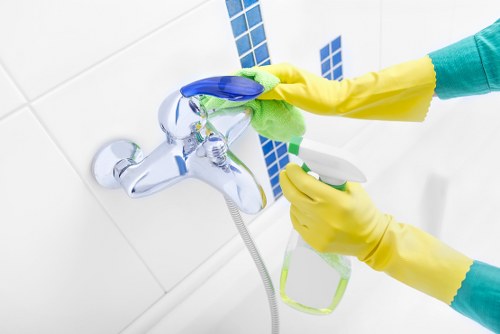 Reviewing a cleaning complaint against service standards and records