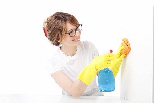 Charity reuse donations and sustainable cleaning operations