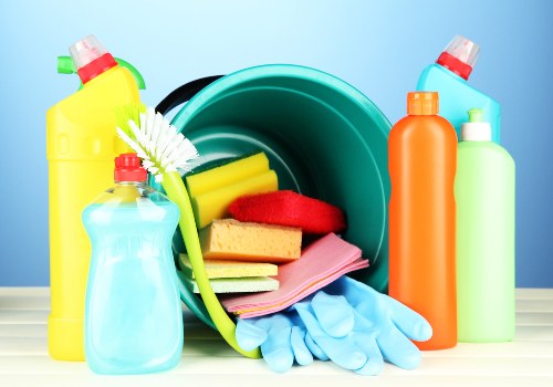 Personal protective equipment used by cleaners